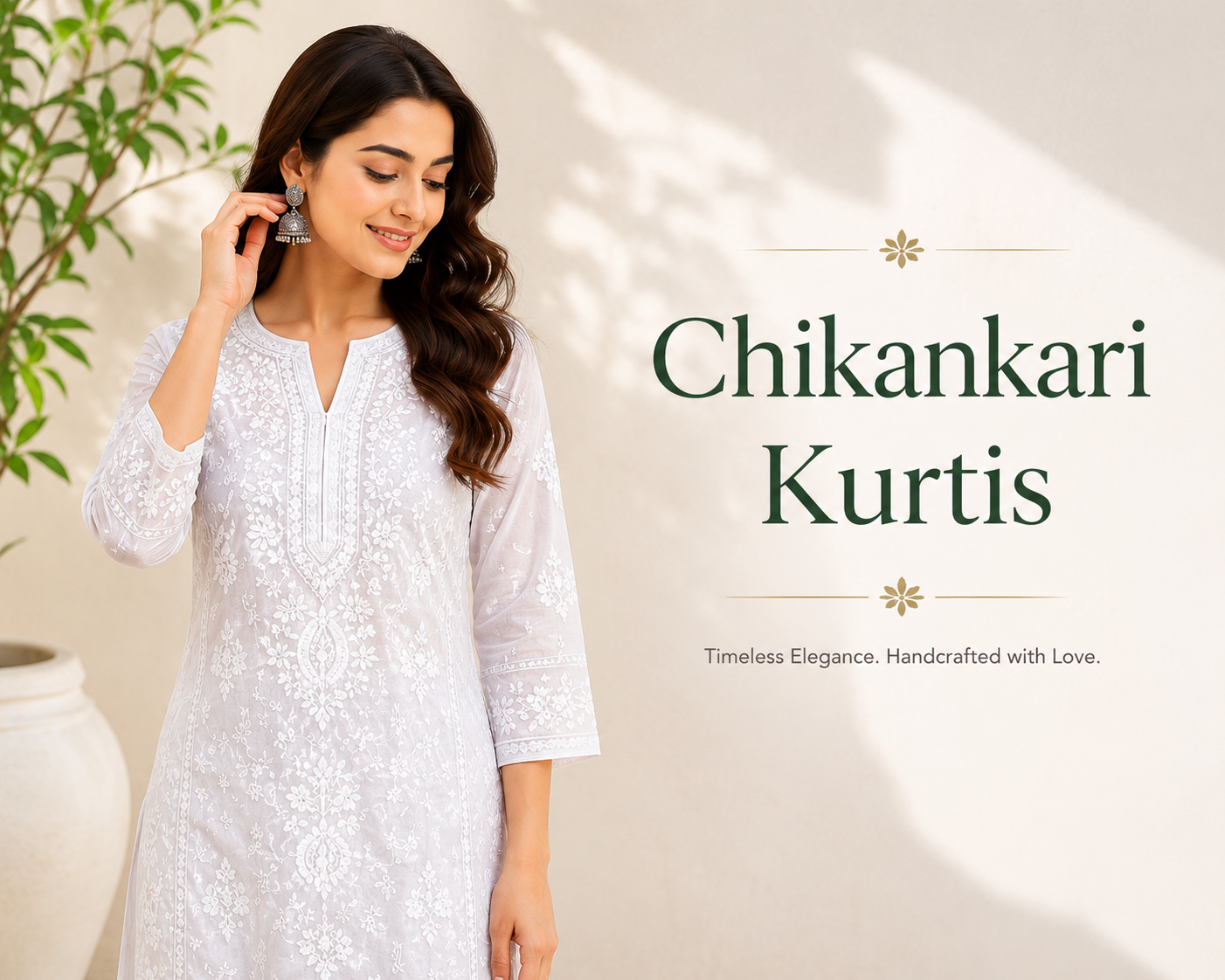 Chikankari Kurtis